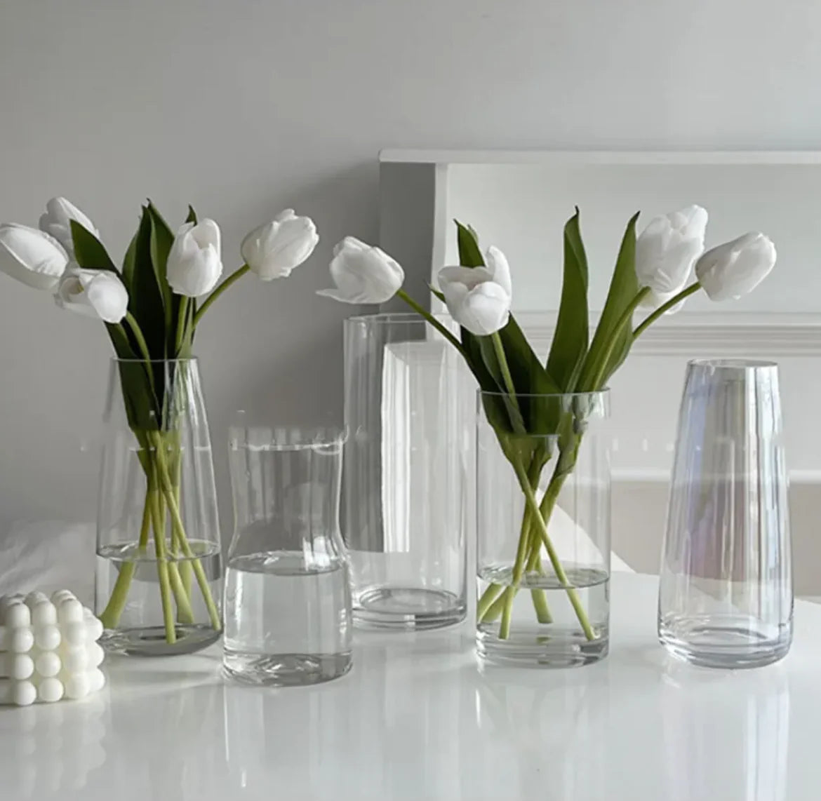 Nordic Tulip Flower Arrangement Decor